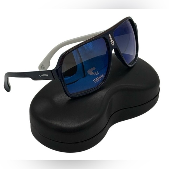 Carrera 1001/S Aviator Navigator Sunglasses Brand New Case Included RETAIL $186 - Picture 1 of 10
